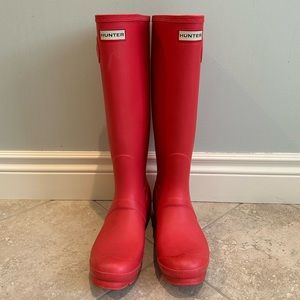 Hunter boots original tall